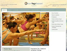 Tablet Screenshot of bikramyogasalisbury.com
